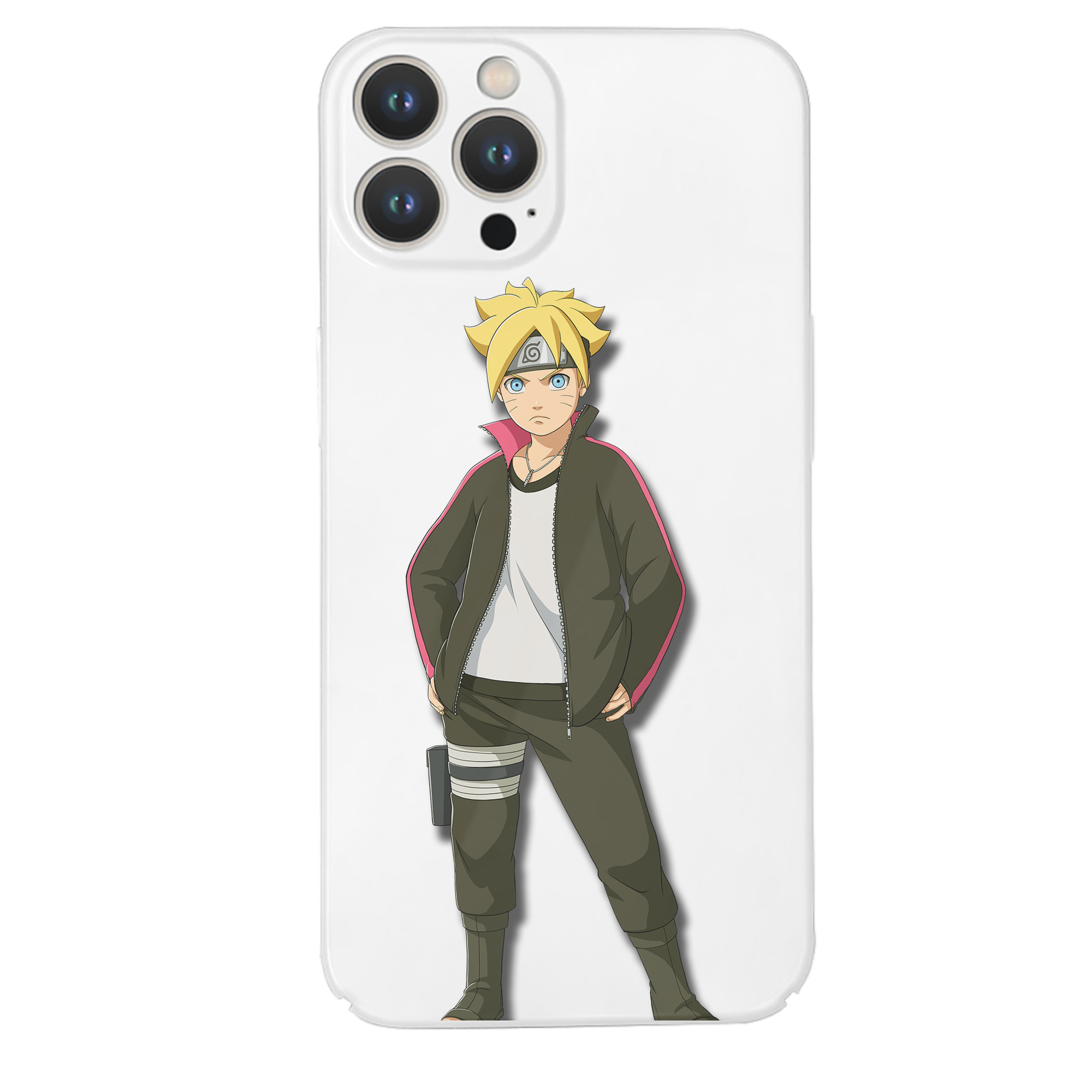 （画像用） NARUTO -ナルト- うずまき ボルト Uzumaki Boruto 【iPhone 14シリーズ対応】ハードケース